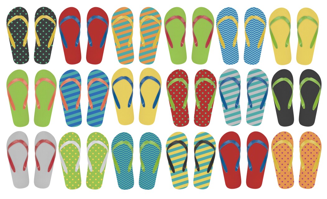 CreaPlaya egyedi strandpapucs