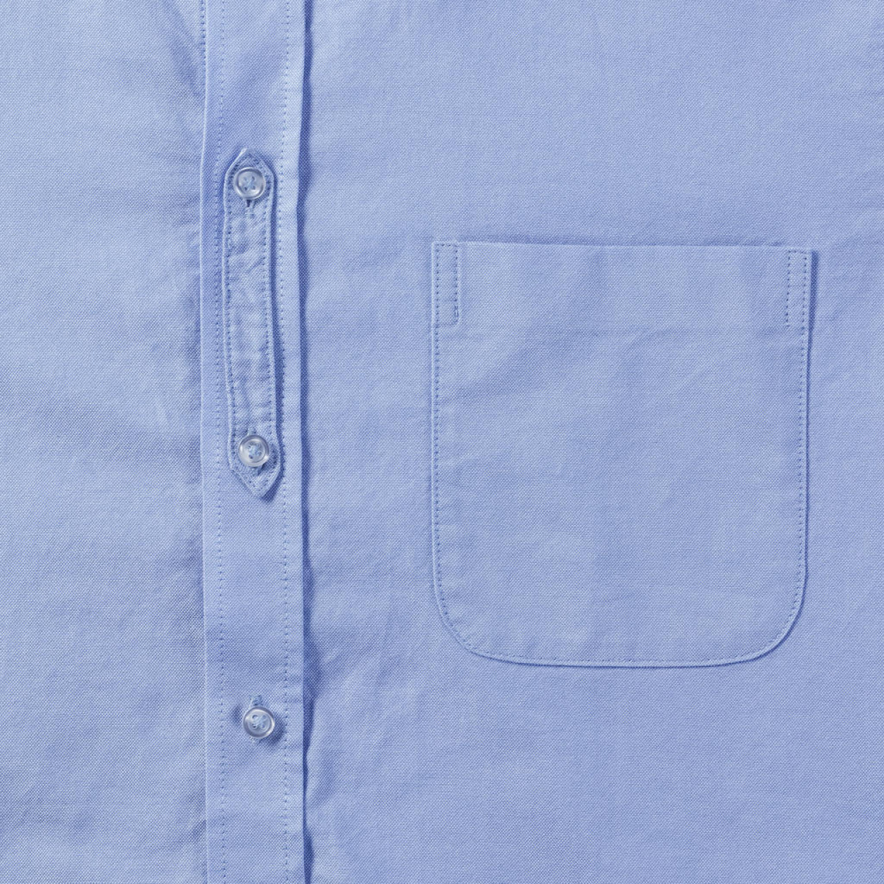 Men's LS Tailored Washed Oxford Shirt