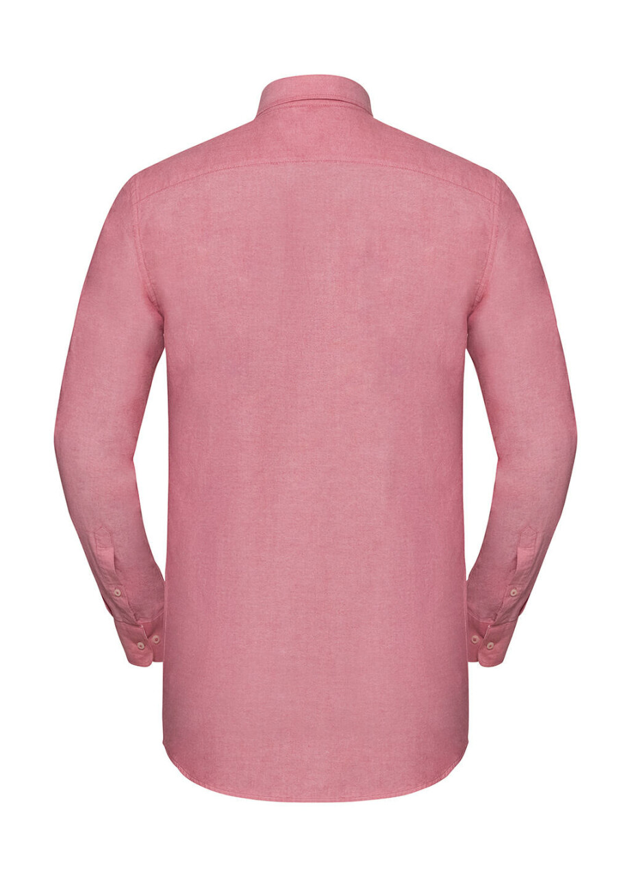 Men's LS Tailored Washed Oxford Shirt
