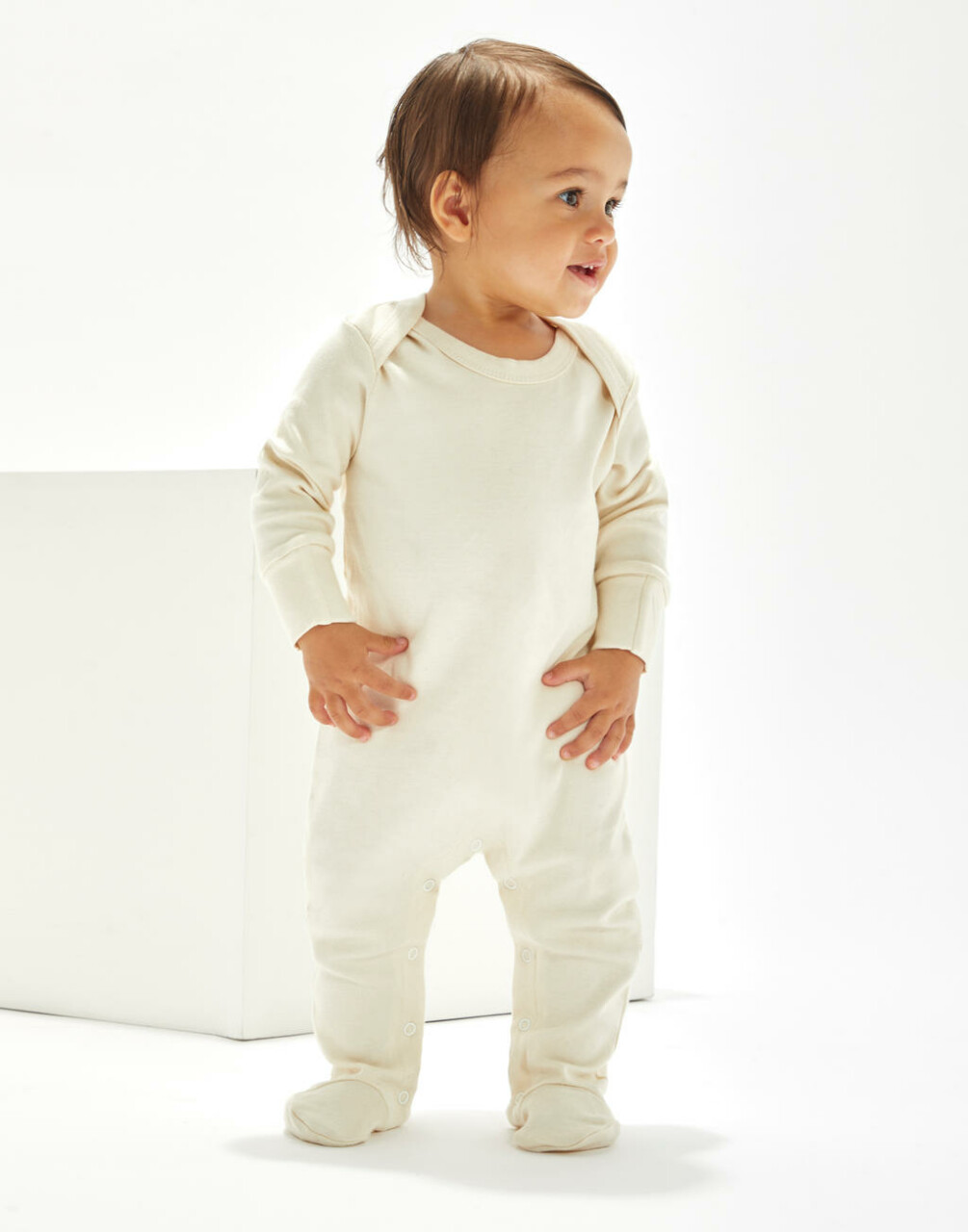 Baby Sleepsuit with Scratch Mitts