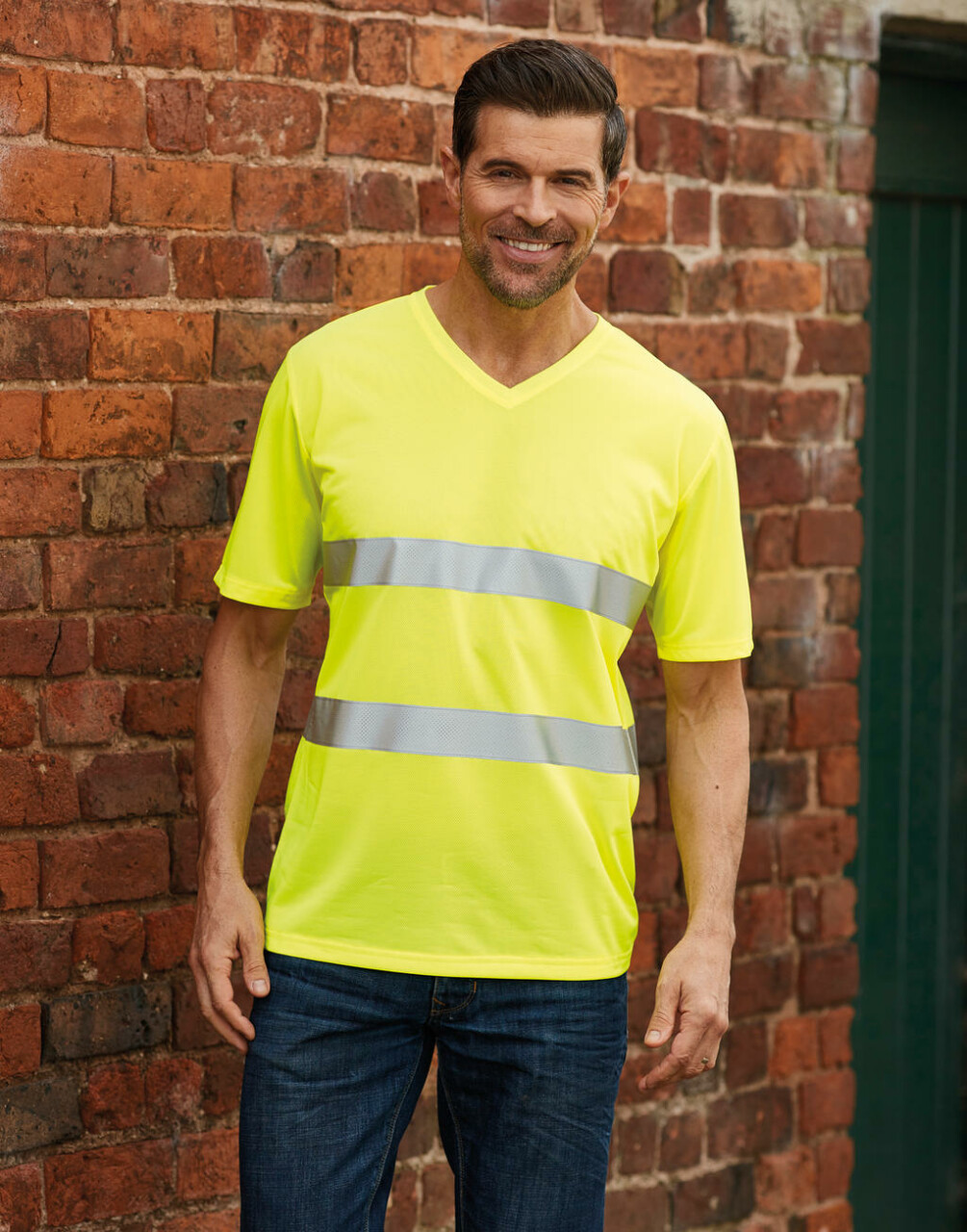 Fluo Super Light V-Neck T-Shirt