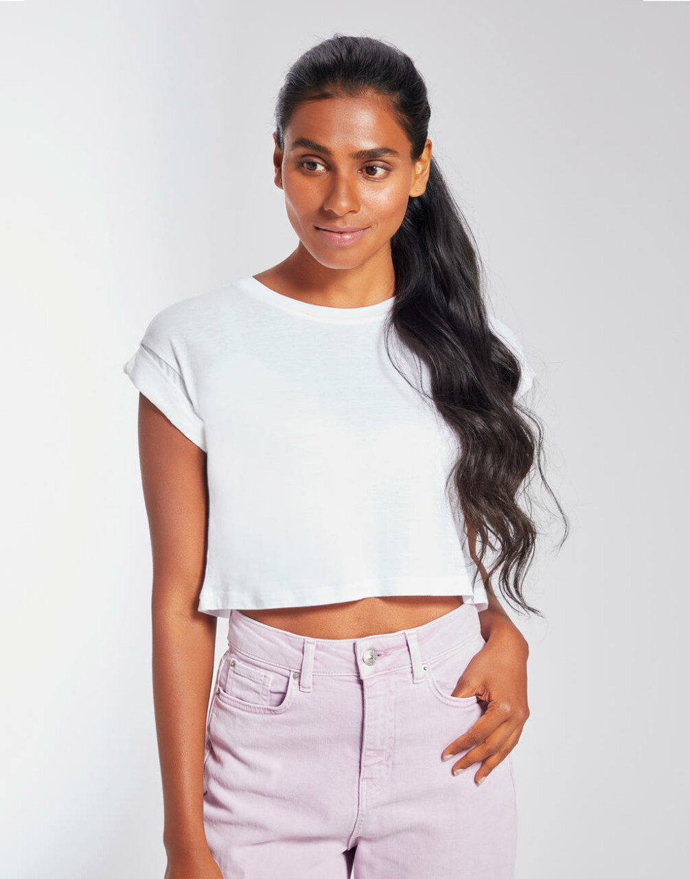 Women's Organic Crop Top T