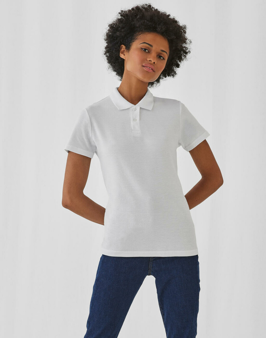 ID.001 /women Piqué Polo Shirt
