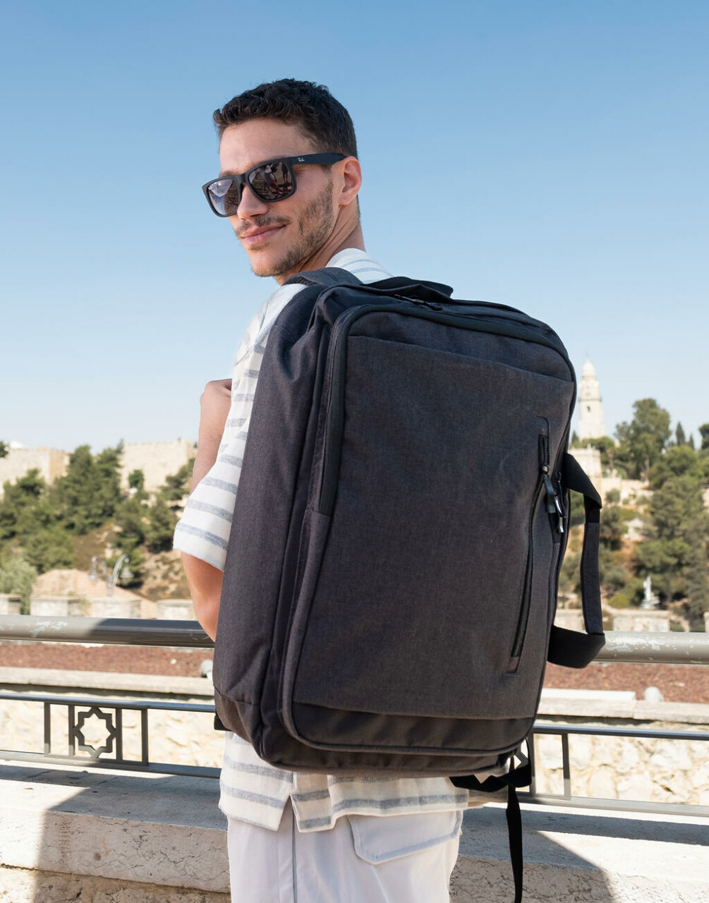 Bordeaux Hybrid Laptop Briefcase