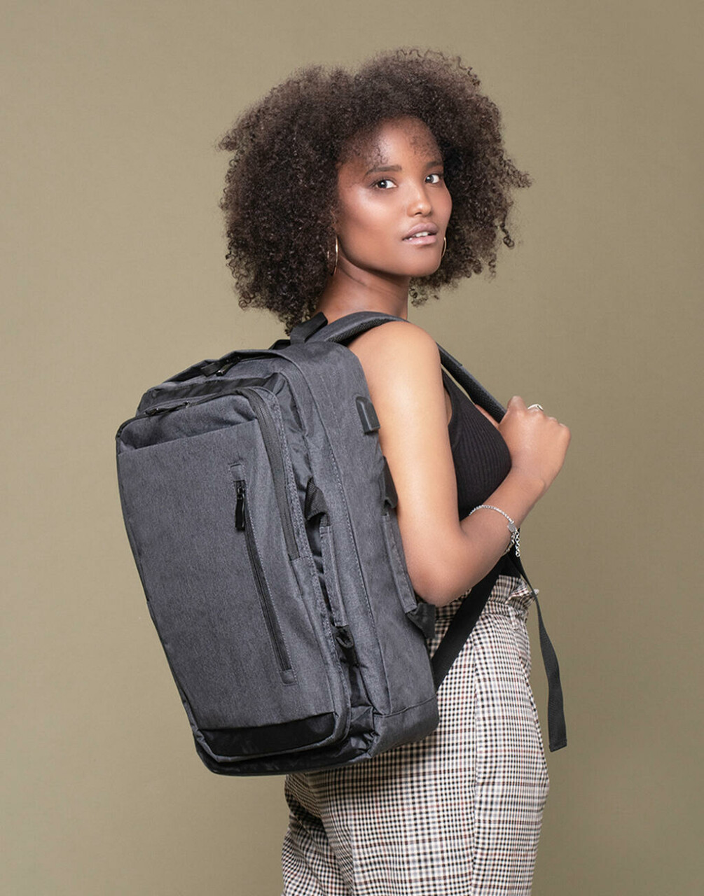 Bordeaux Hybrid Laptop Briefcase