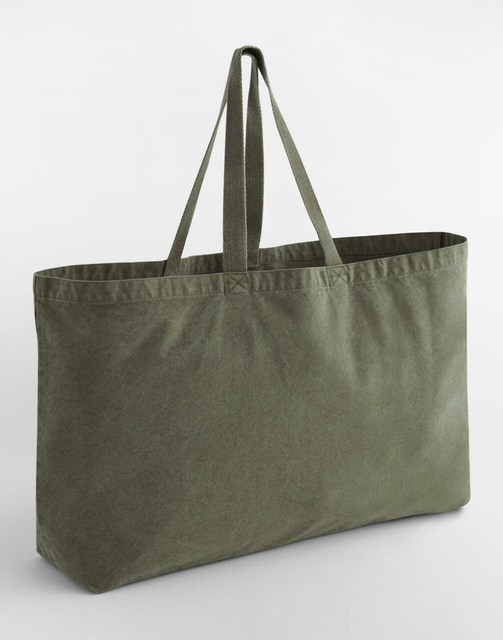 Garment Dyed Oversized Tote Bag