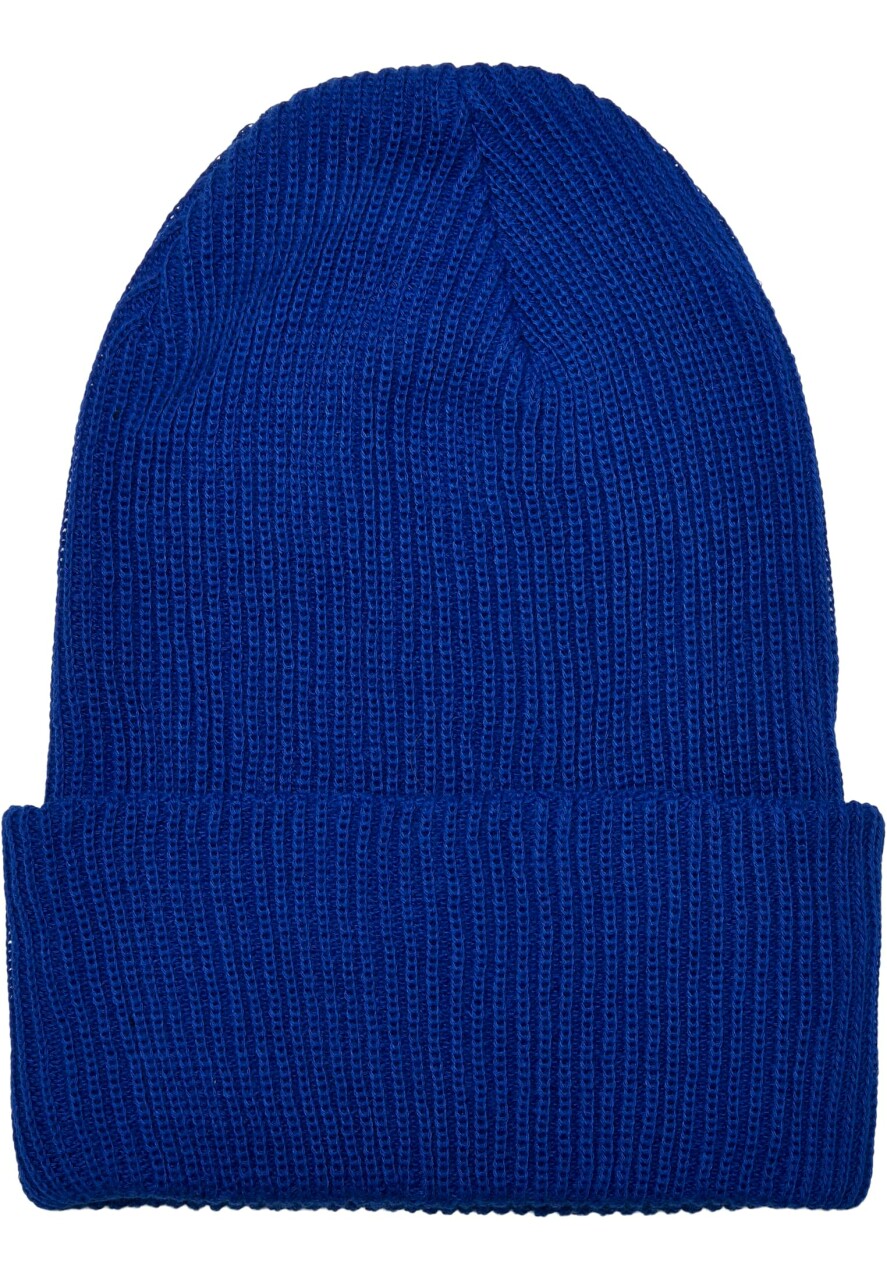Recycled Yarn Ribbed Knit Beanie