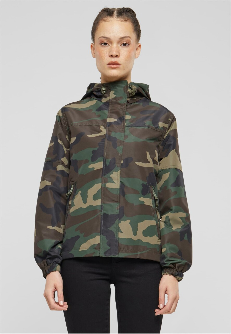 Ladies Summer Windbreaker Frontzip