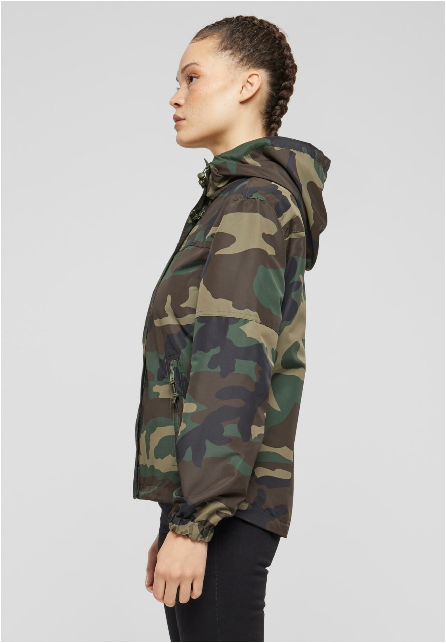 Ladies Summer Windbreaker Frontzip