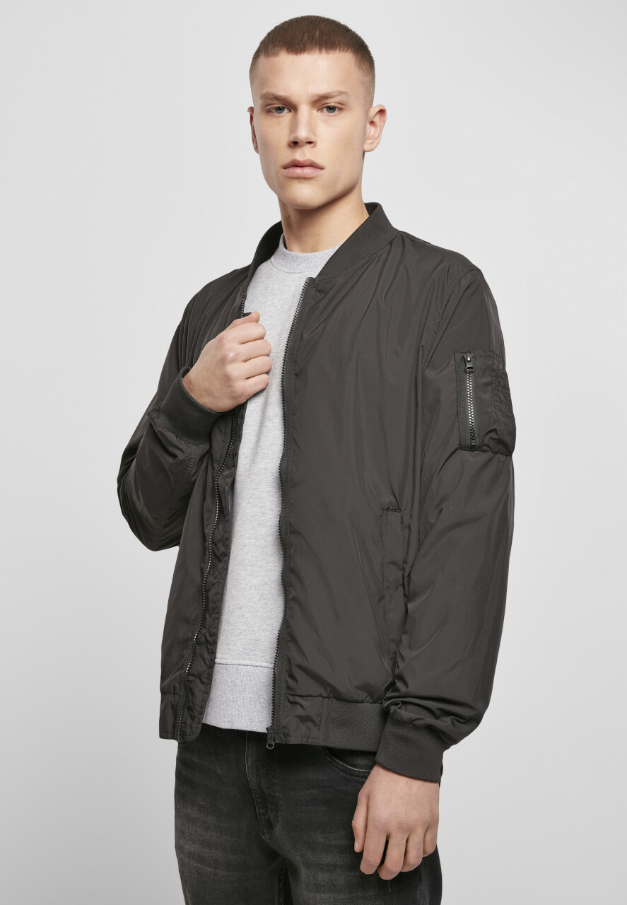 Nylon Bomber Jacket