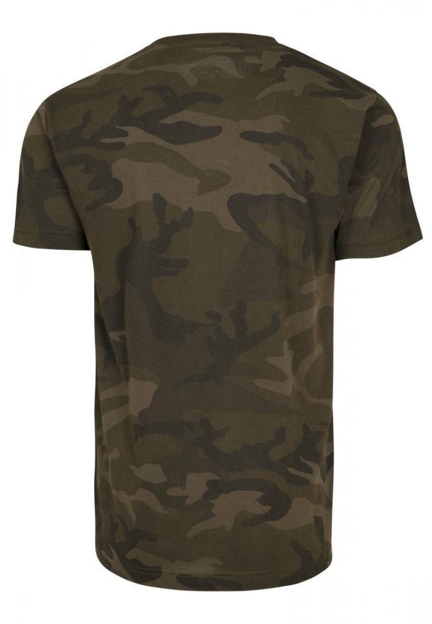 Camo Round Neck Tee