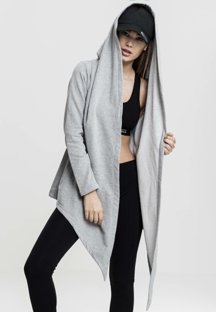 Ladies Hooded Sweat Cardigan