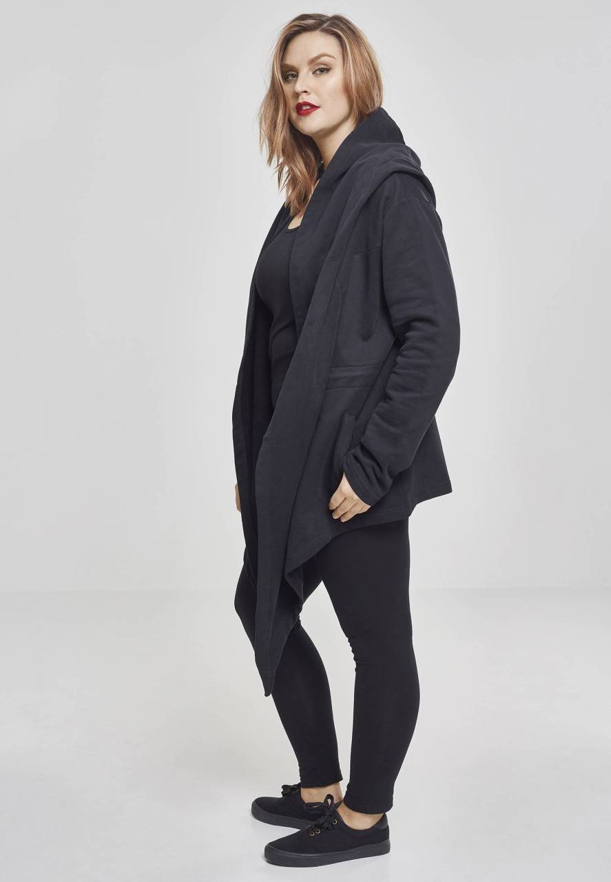 Ladies Hooded Sweat Cardigan