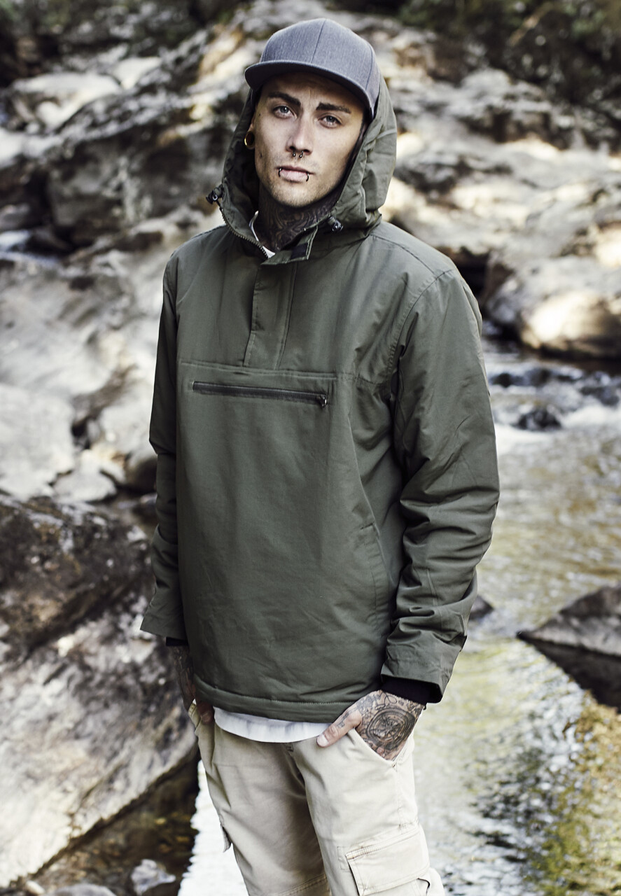 Padded Pull Over Jacket