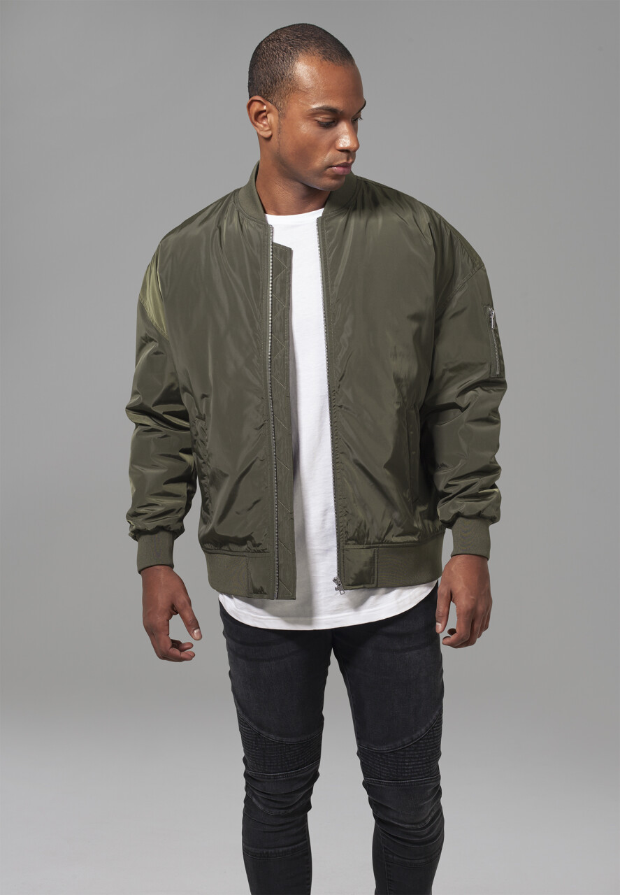 Oversized Bomber Jacket