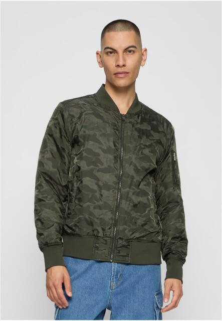 Tonal Camo Bomber Jacket