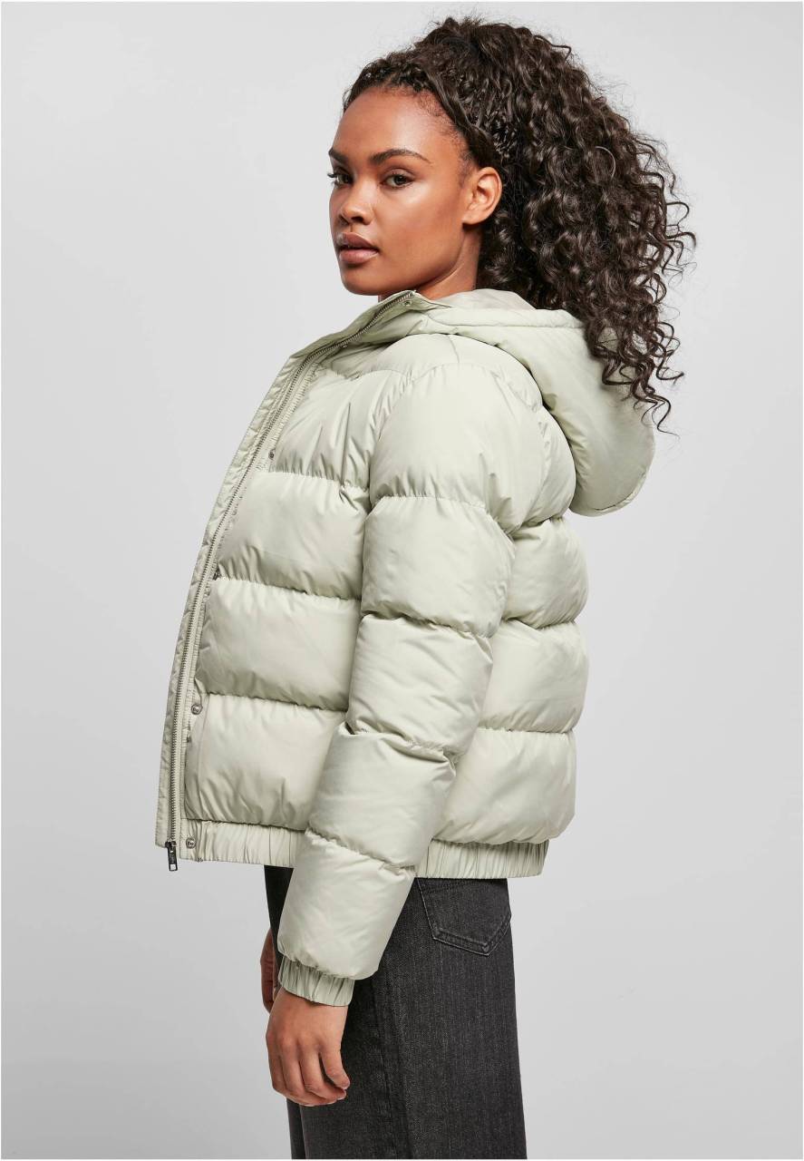 Ladies Hooded Puffer Jacket