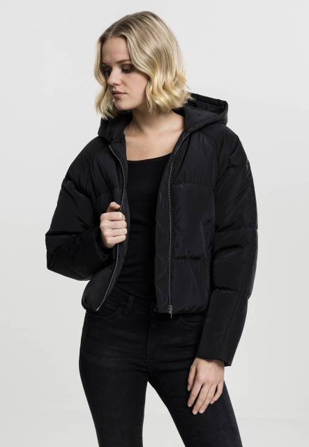 Ladies Hooded Oversized Puffer Jacket