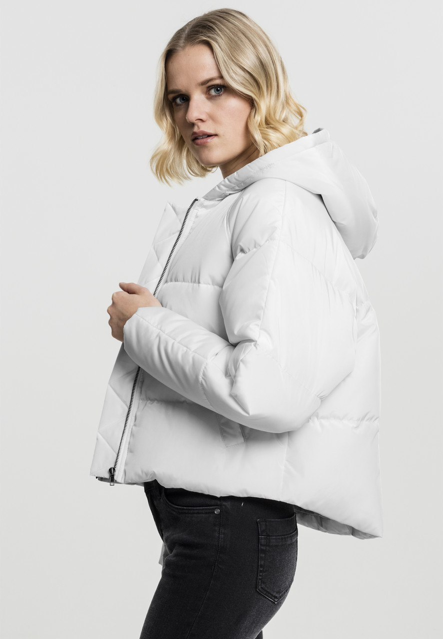 Ladies Hooded Oversized Puffer Jacket