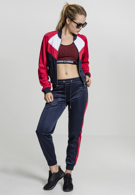 Ladies Short Raglan Track Jacket