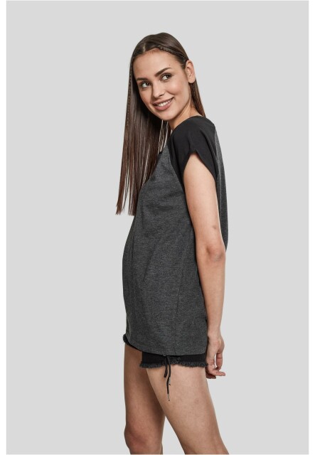 Ladies Contrast Raglan Tee