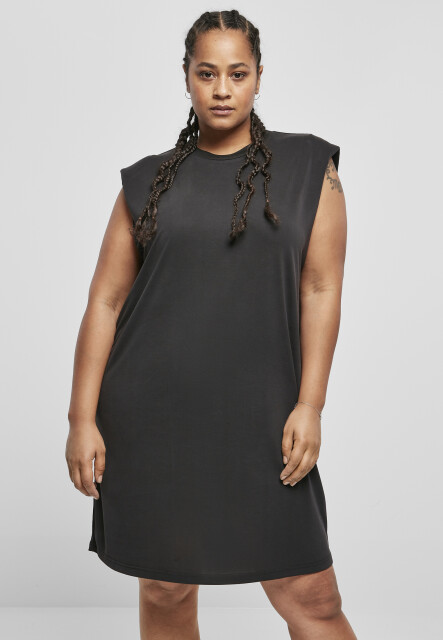 Ladies Modal Padded Shoulder Tank Dress