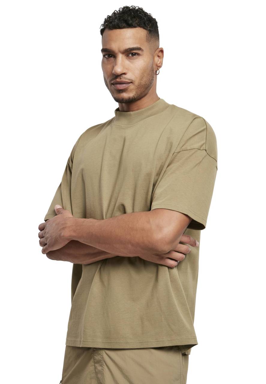 Oversized Mock Neck Tee