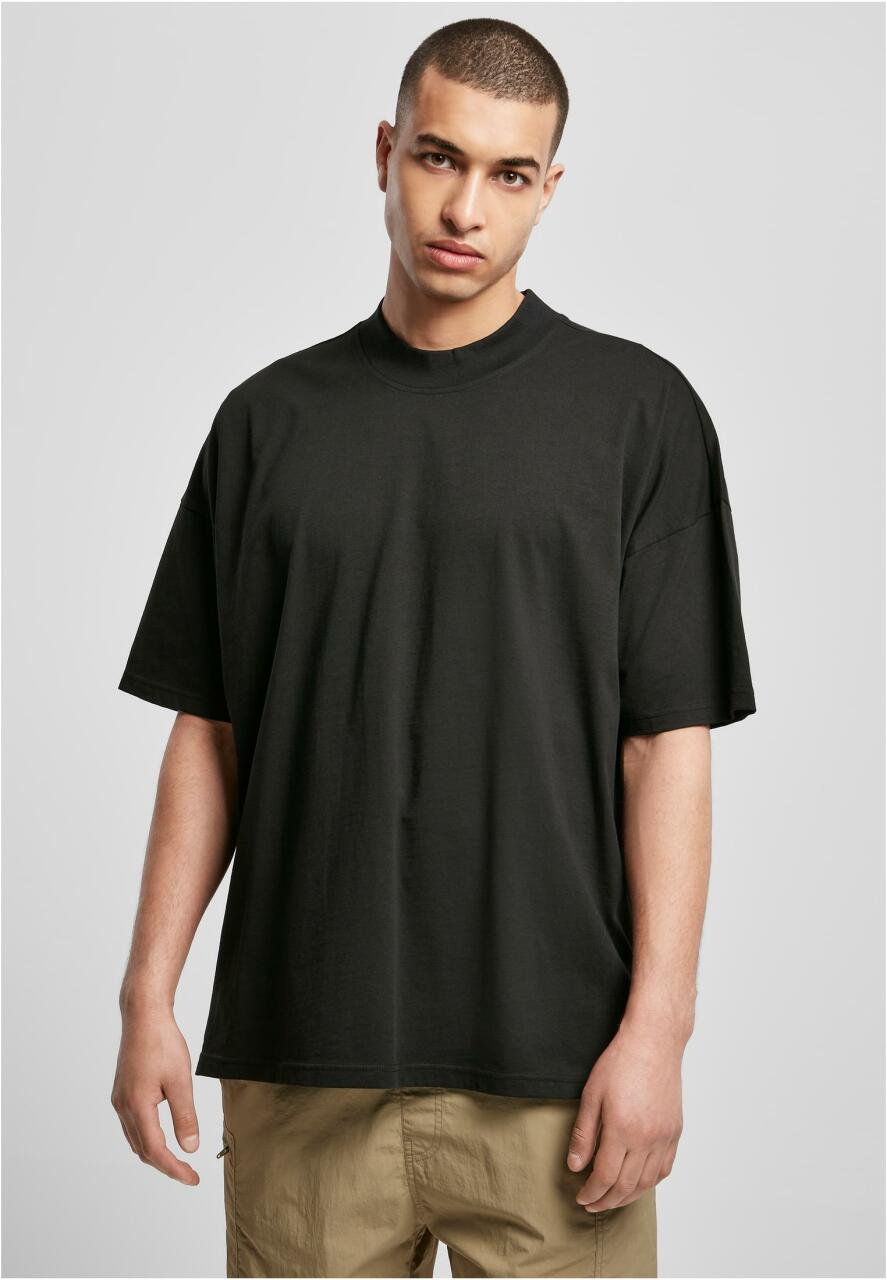 Oversized Mock Neck Tee