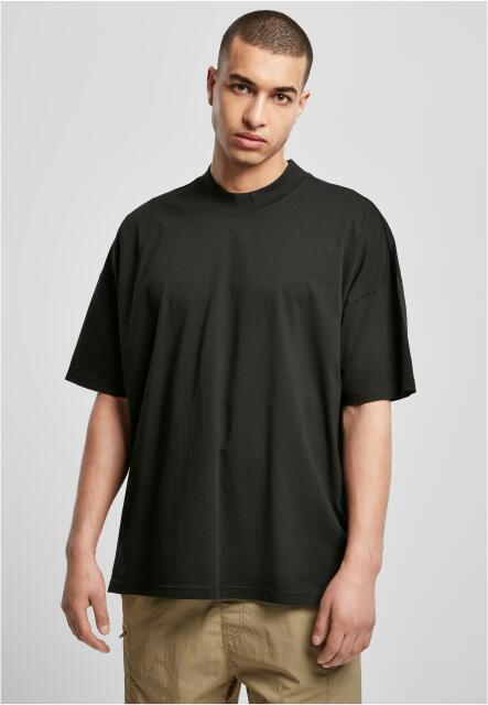 Oversized Mock Neck Tee