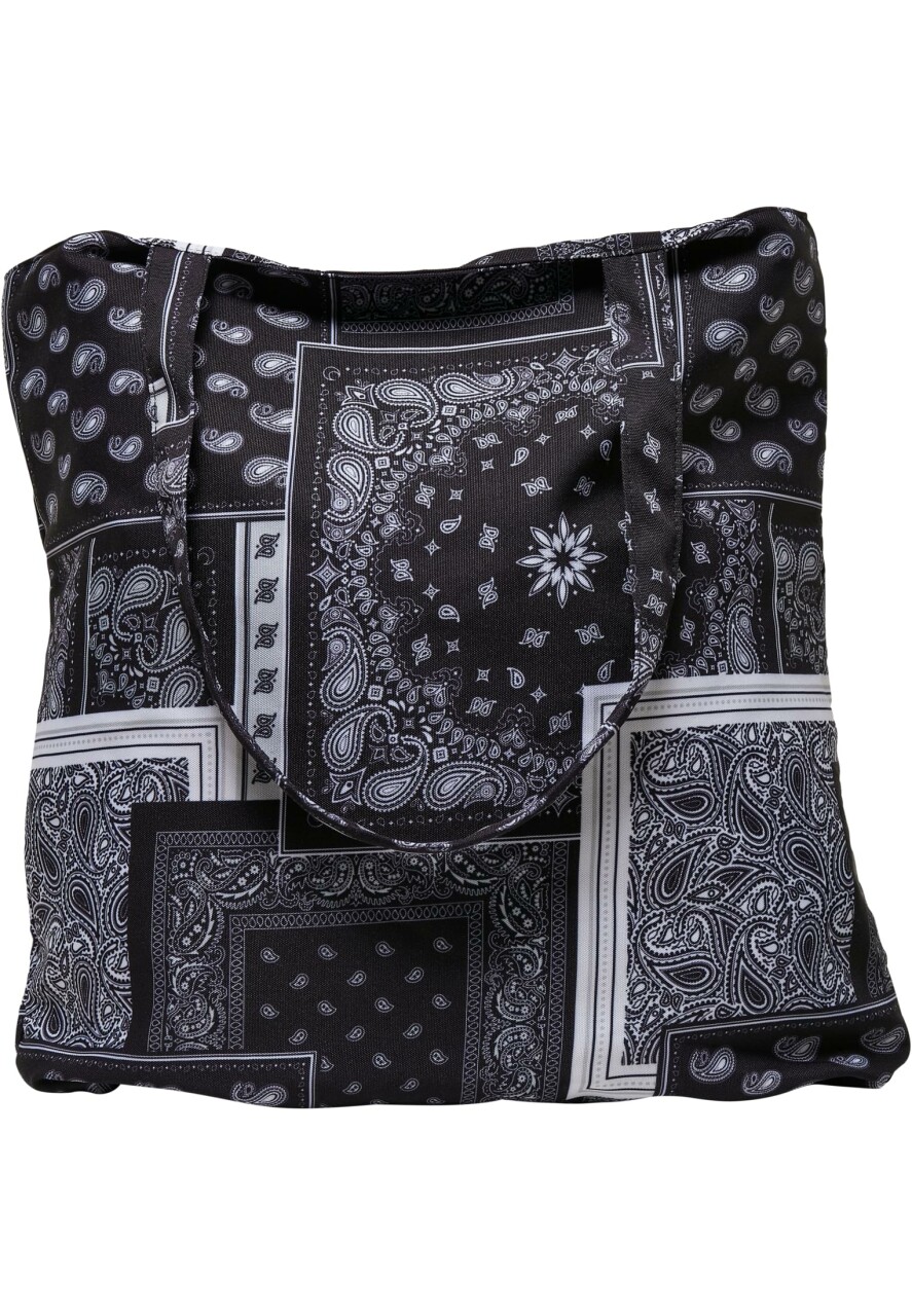 Bandana Patchwork Print Tote Bag