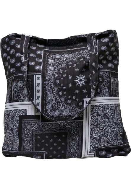 Bandana Patchwork Print Tote Bag