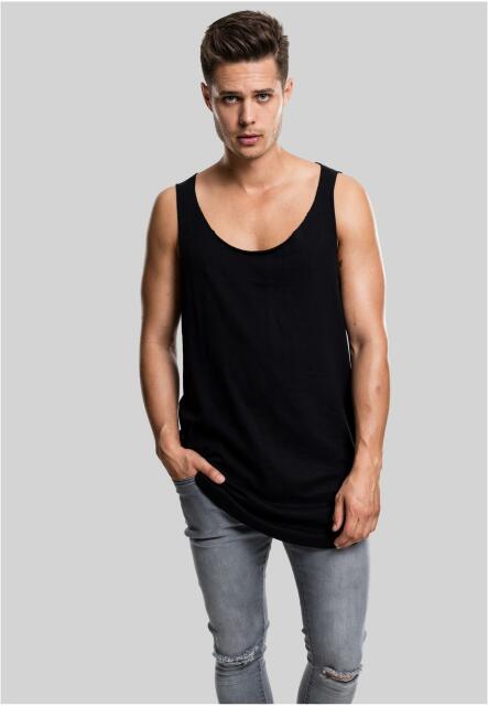Long Shaped Open Edge Loose Tank