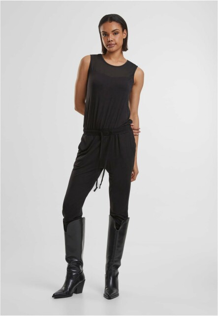 Ladies Tech Mesh Long Jumpsuit