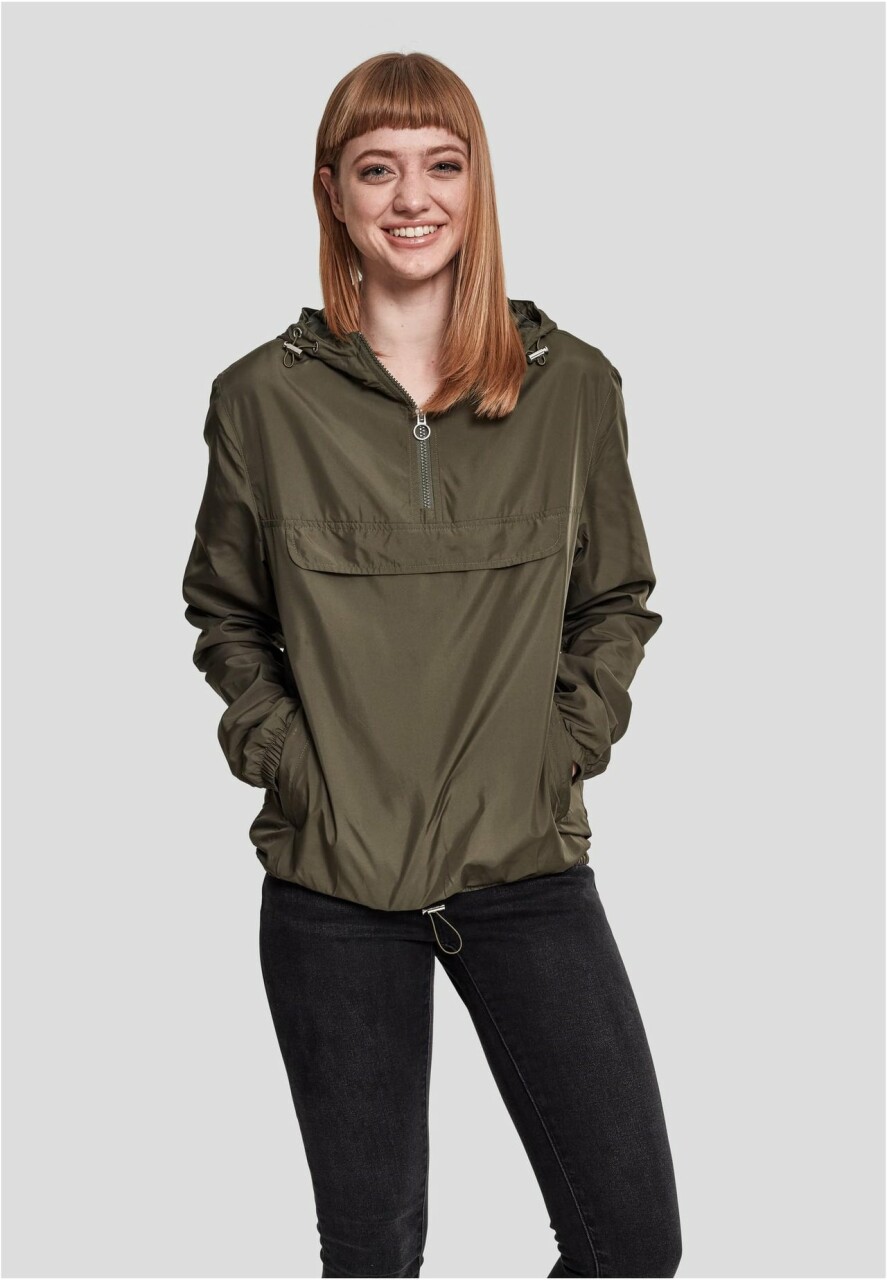 Ladies Basic Pull Over Jacket