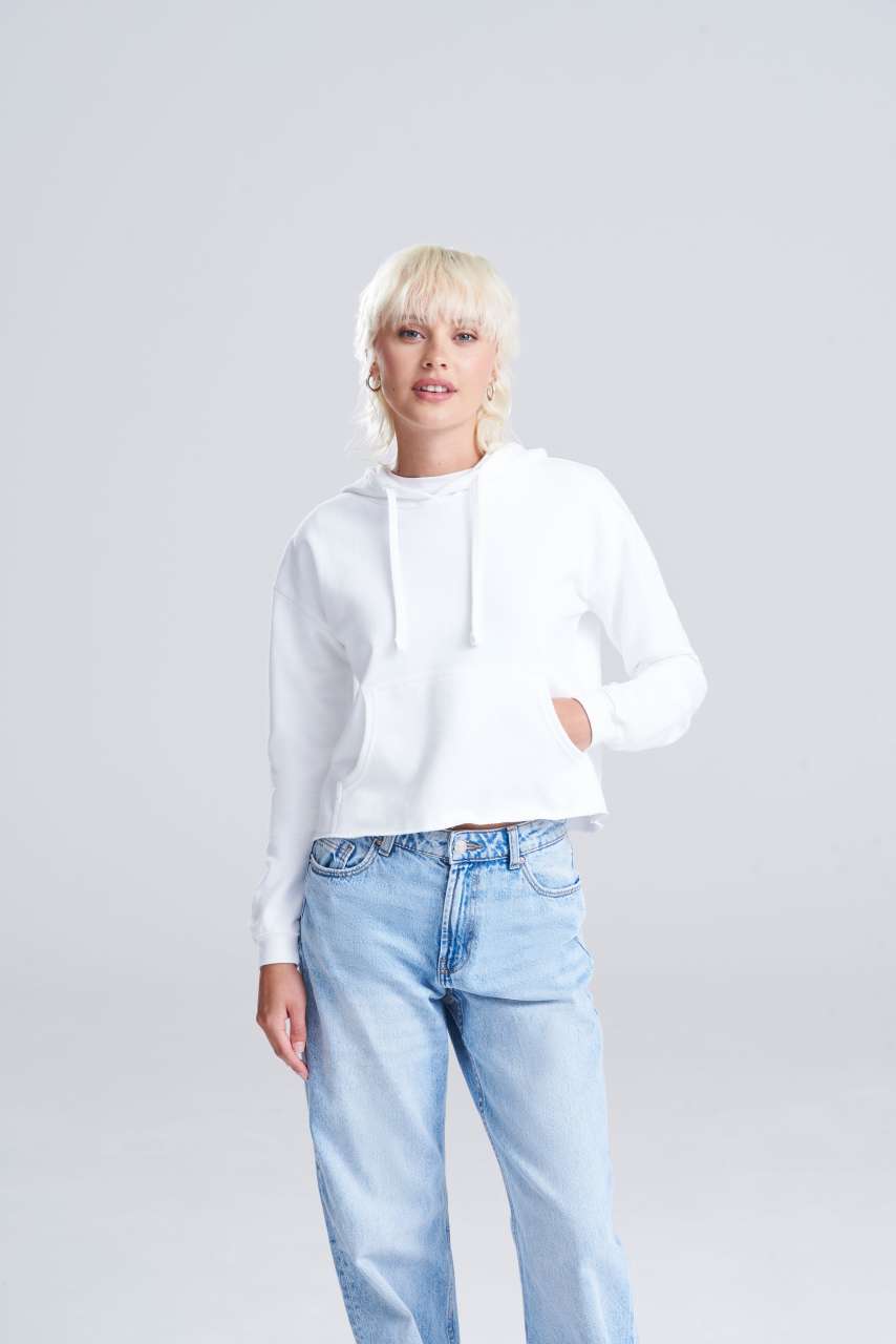 NŐI RÖVID FAZONÚ KAPUCNIS PULÓVER