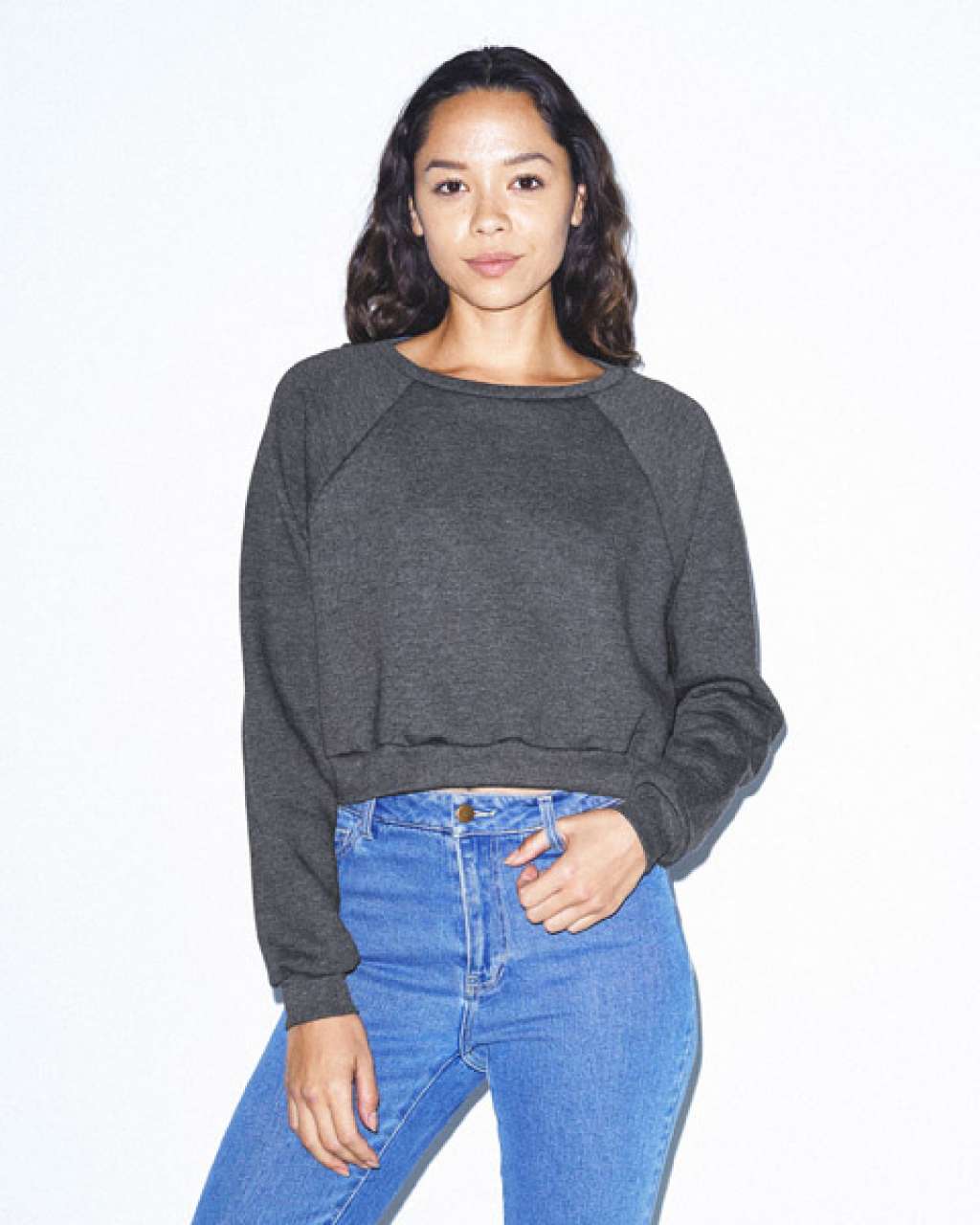 WOMEN'S FLEX FLEECE CROP PULLOVER