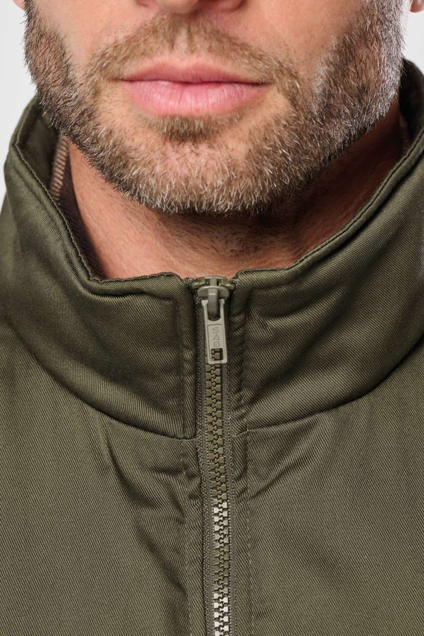 UNISEX PADDED MULTI-POCKET POLYCOTTON VEST