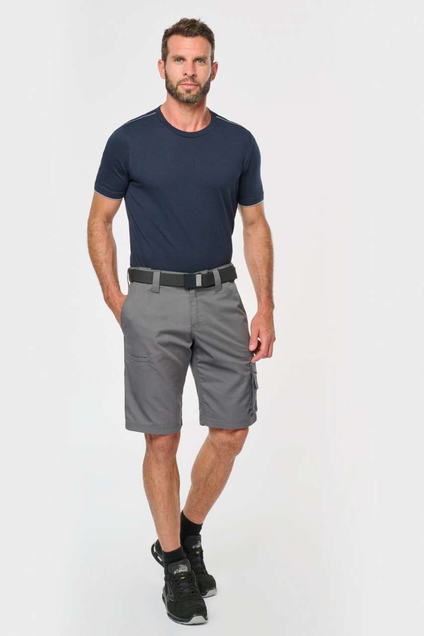 MULTIPOCKET WORKWEAR BERMUDA SHORTS