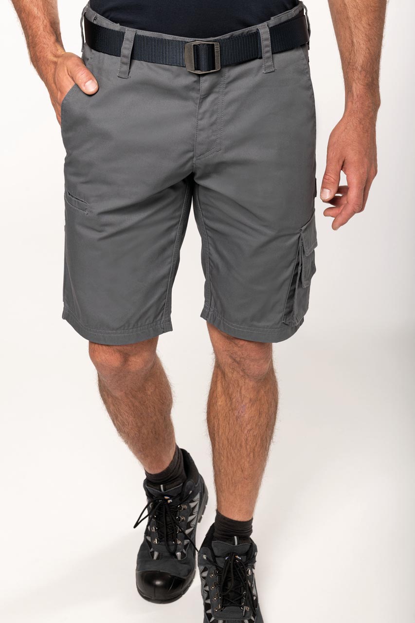 MULTIPOCKET WORKWEAR BERMUDA SHORTS
