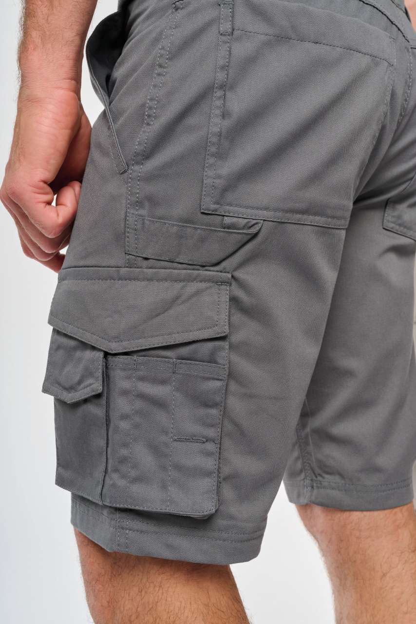 MULTIPOCKET WORKWEAR BERMUDA SHORTS