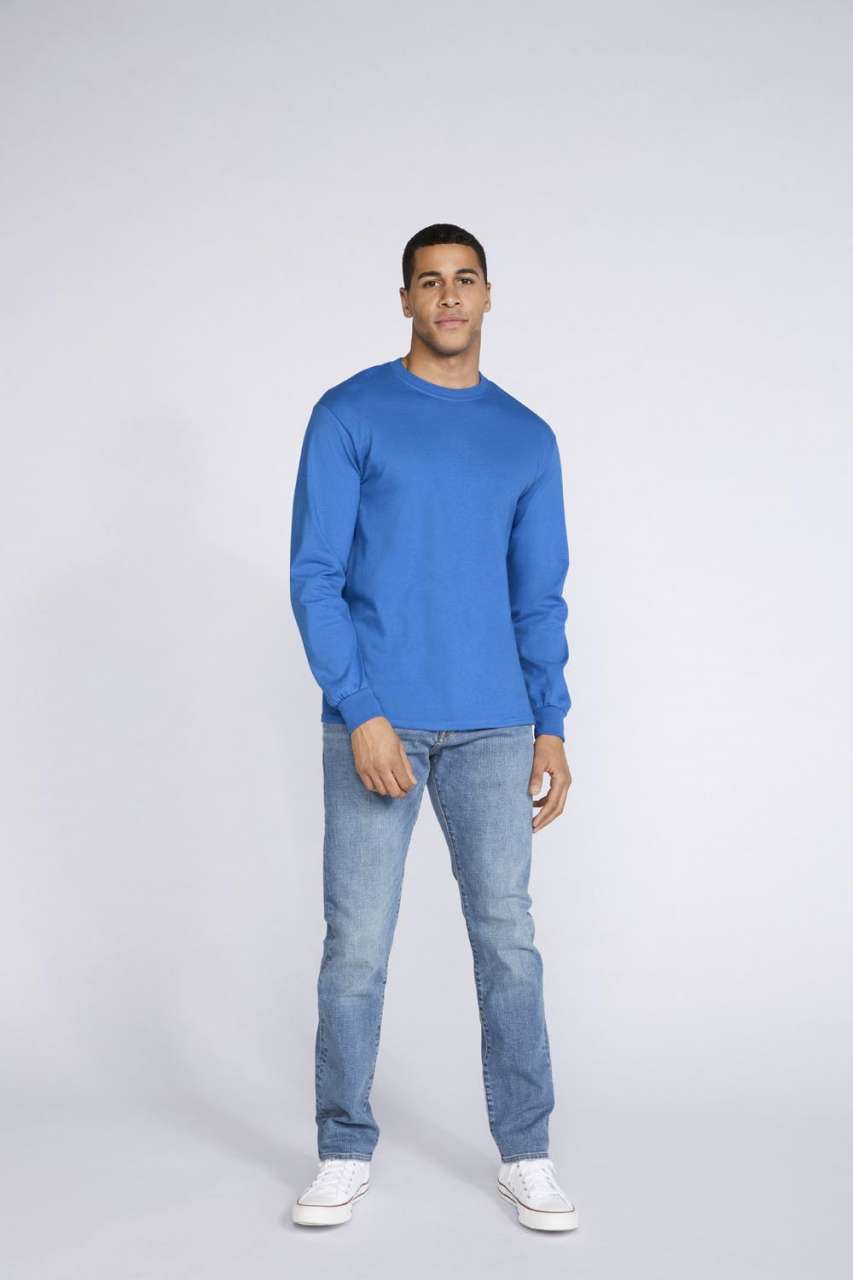 ULTRA COTTON™ FELNŐTT HOSSZÚ UJJÚ PÓLÓ