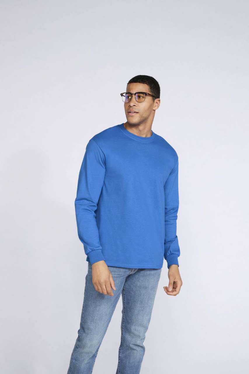 ULTRA COTTON™ FELNŐTT HOSSZÚ UJJÚ PÓLÓ