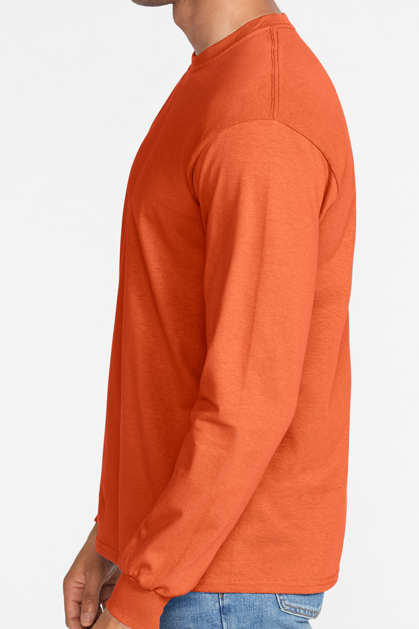 ULTRA COTTON™ FELNŐTT HOSSZÚ UJJÚ PÓLÓ