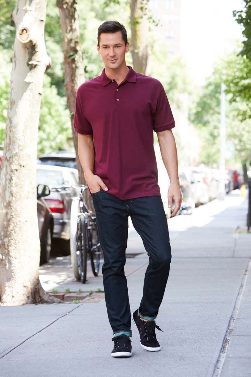 ULTRA COTTON™ ADULT PIQUE POLO SHIRT