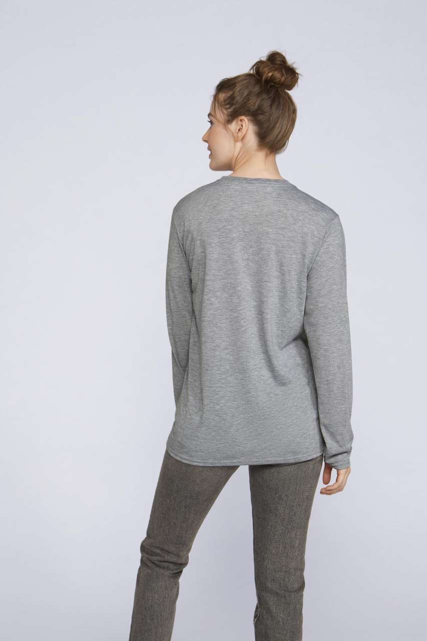 SOFTSTYLE® FELNŐTT HOSSZÚ UJJÚ PÓLÓ