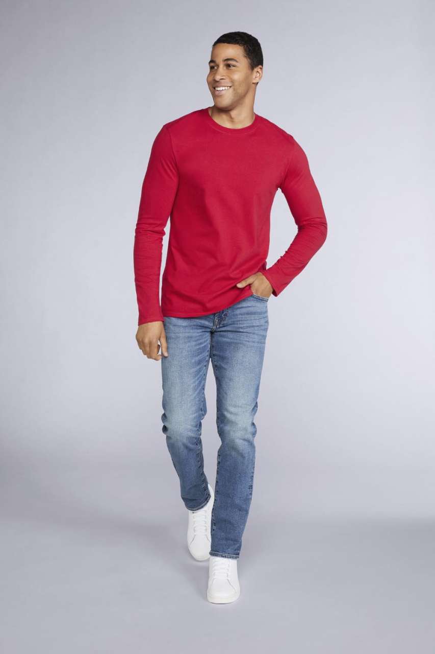 SOFTSTYLE® FELNŐTT HOSSZÚ UJJÚ PÓLÓ