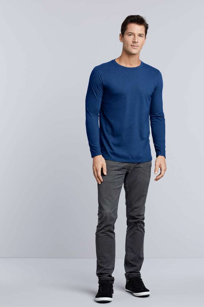 SOFTSTYLE® FELNŐTT HOSSZÚ UJJÚ PÓLÓ