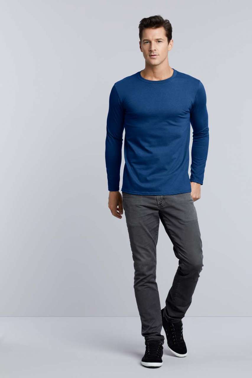 SOFTSTYLE® FELNŐTT HOSSZÚ UJJÚ PÓLÓ