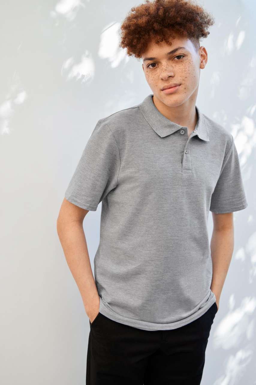 SOFTSTYLE® ADULT DOUBLE PIQUÉ POLO