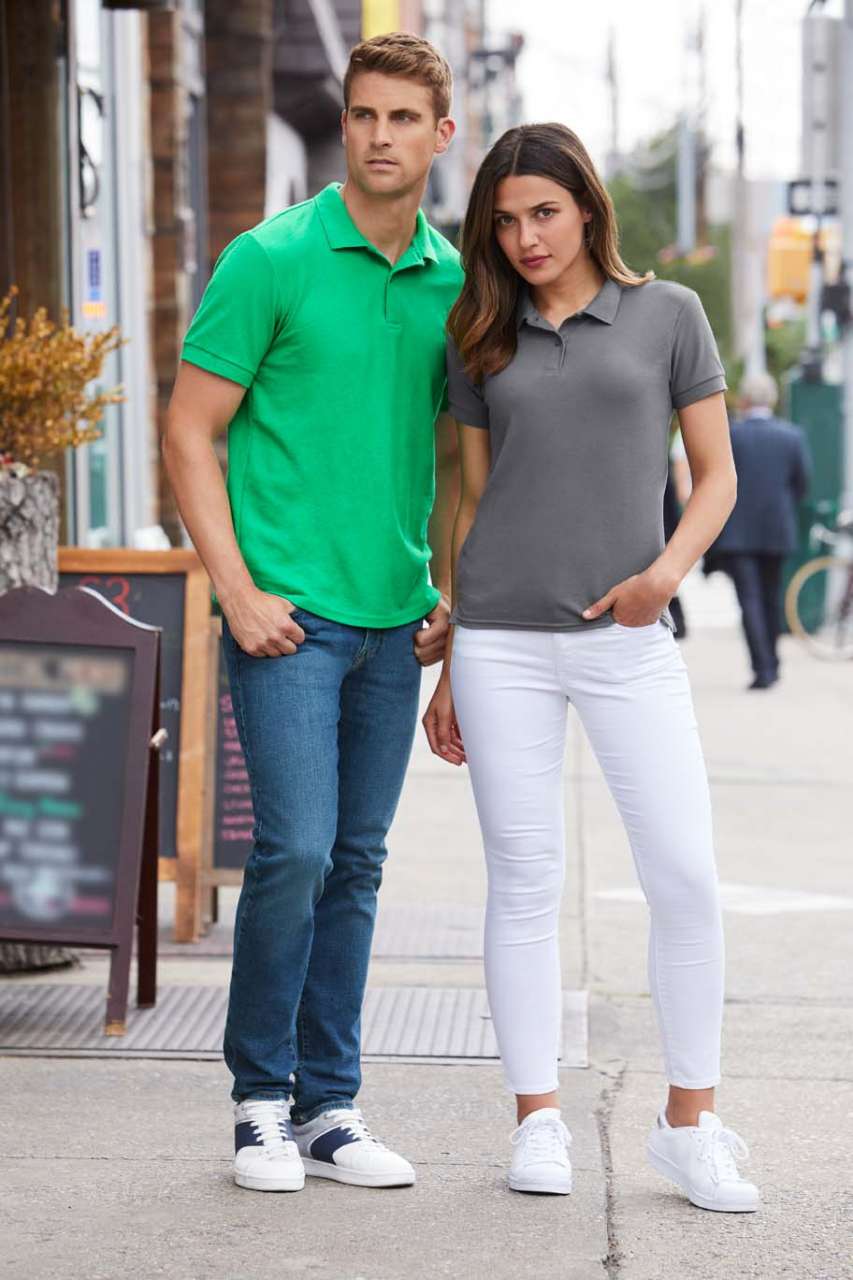 DRYBLEND® ADULT DOUBLE PIQUÉ POLO